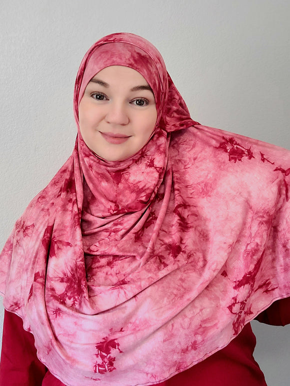 Cranberry cloud instant jersey hijab