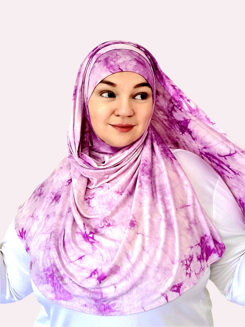 marble shawl instant jersey hijab